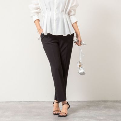 ノーリーズ（NOLLEY’S）/ウォッシャブルダブルクロススリムパンツ NOLLEY'S(ノーリーズ)のウォッシャブルダブルクロススリムパンツ通販