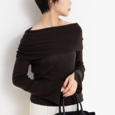NOLLEY'S SOPHI ブラック ノーカラーコート　 M カシミヤ混 ノーリーズソフィー NOLLEY'S sophi ◇【WEB限定カラーあり