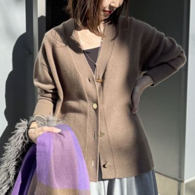 NOLLEY'S(ノーリーズ)の5GノアリスゆったりVネックカーディガン通販