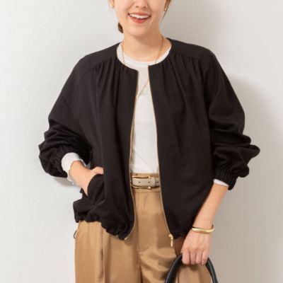 NOLLEY'S(ノーリーズ)のウォッシャブルジップアップブルゾン通販