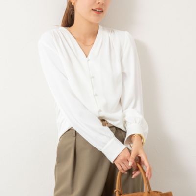 NOLLEY'S sophi(ノーリーズソフィー)のウォッシャブルジョーゼットV