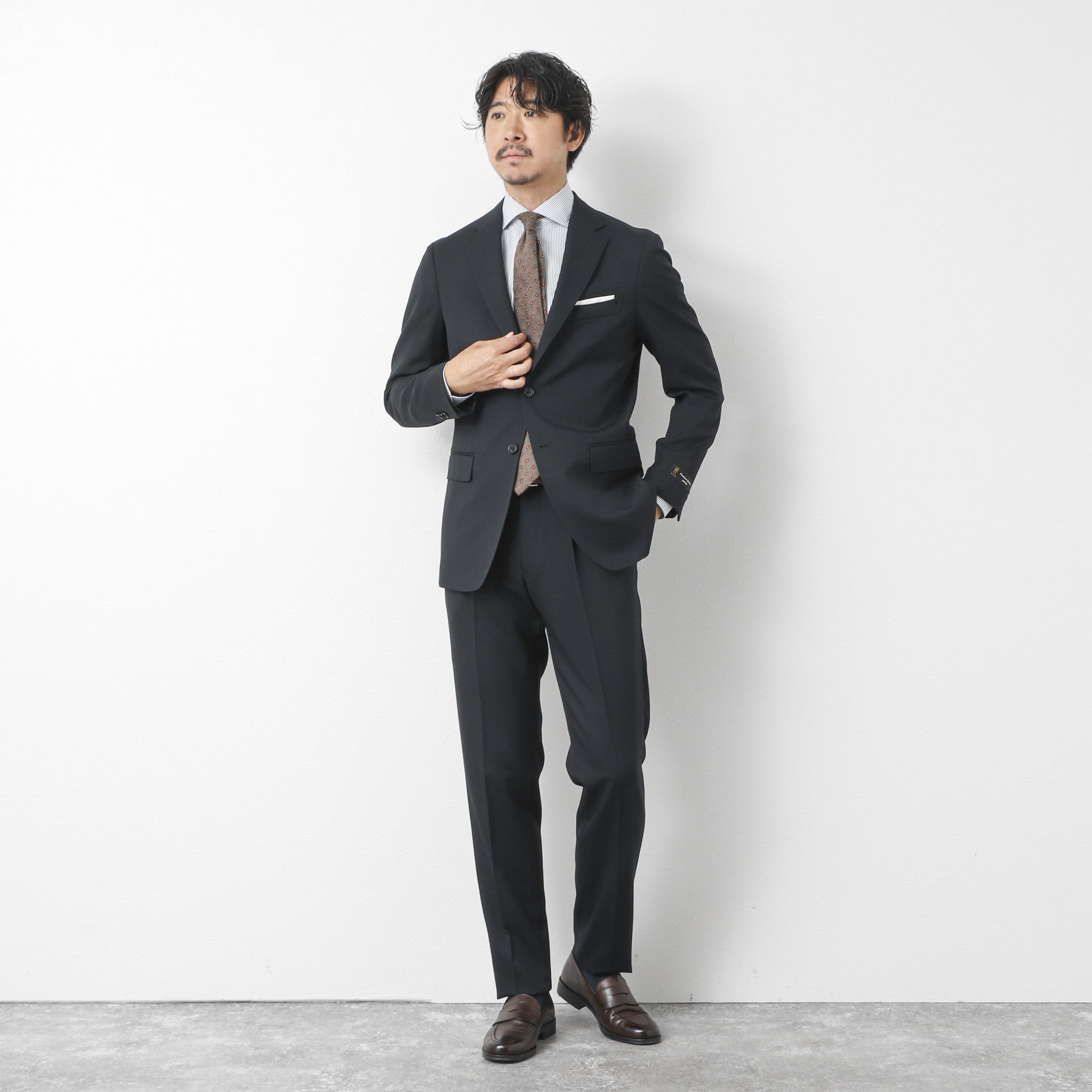 NOLLEY’S goodman(ノーリーズグッドマン)/《セットアップ》尾州 WOOL SUIT セットアップスーツ 25AW