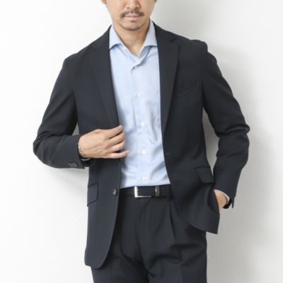 NOLLEY'S ウォッシャブルパイピングジャケット NOLLEY'S(ノーリーズ)の《セットアップ対応》ウォッシャブル