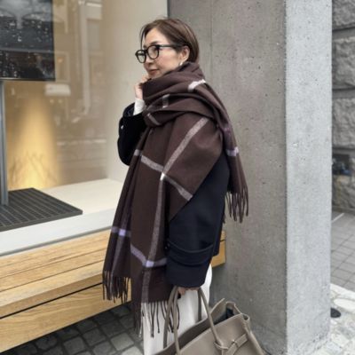 ノーリーズ（NOLLEY’S）/【TWEEDMILL/ツィードミル】ラムズウールストール NOLLEY'S(ノーリーズ)の【TWEEDMILL/ツィードミル】◇【WEB限定