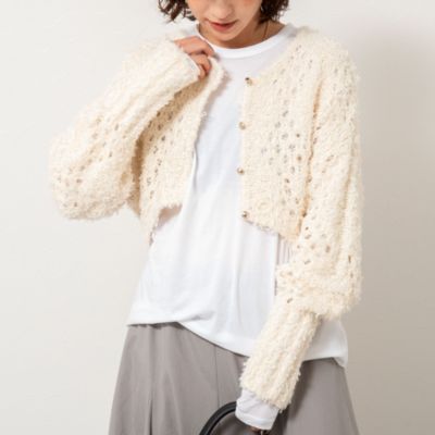 NOLLEY'S(ノーリーズ)の《手洗い可能》カットフェザーヤーン