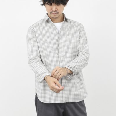 ノーリーズ グッドマン（NOLLEY’S goodman）/ダブルワッシャー タイプライター レギュラーカラーシャツ 25AW NOLLEY'S goodman(ノーリーズグッドマン)のダブルワッシャー タイプ