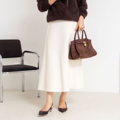集英社HAPPY PLUS STORENOLLEY’S sophi（ノーリーズソフィー）/《セットアップ対応》ウォッシャブルダンボールフレアスカート