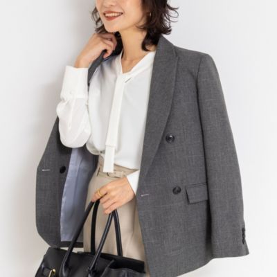 【美品】Nolley's フード付き ジップアップコート ネイビー ☆即納☆着回し無限大 大人ウールコート フード付きコート