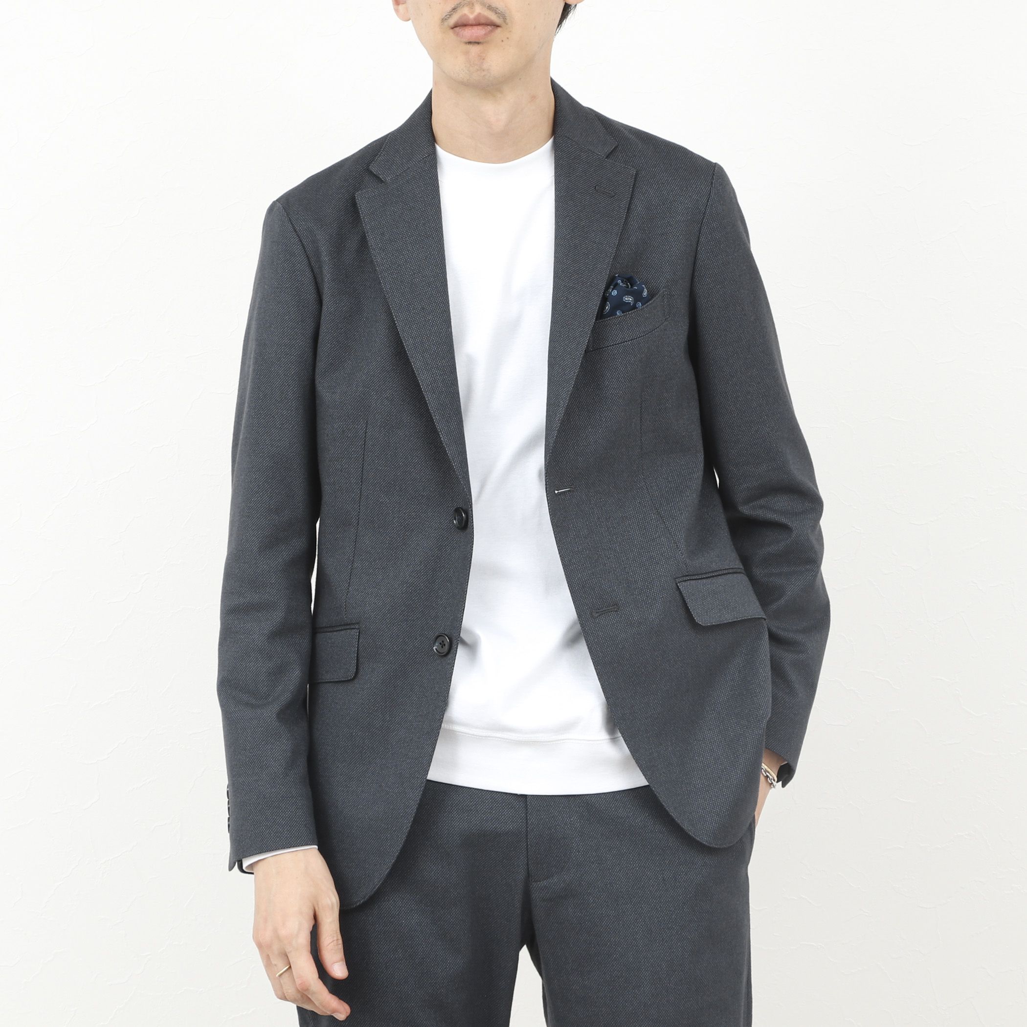 NOLLEY’S goodman(ノーリーズグッドマン)/《ビジカジ/セットアップ対応》SOFT THERMO ウォッシャブルジャケット 25AW