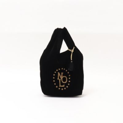 集英社HAPPY PLUS STORENOLLEY’S（ノーリーズ）/【CITRUS/シトラス】NOLベロアショッパー型バッグ