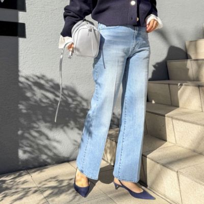 【RM denim】センタープレスデニム