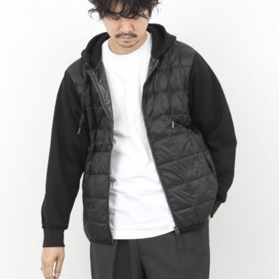 ノーリーズ グッドマン（NOLLEY’S goodman）/【TAION/タイオン】W−ZIP DOWN HOODIE with SWEATS SLEEVE 2 NOLLEY'S goodman(ノーリーズグッドマン)の【TAION/タイオン】W-ZIP