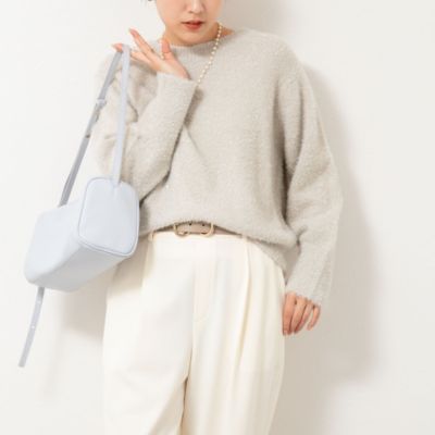 　《手洗い可能》ラメシャギープルオーバー