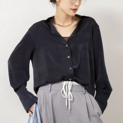 NOLLEY'S sophi(ノーリーズソフィー)のウォッシャブルスエードサテン