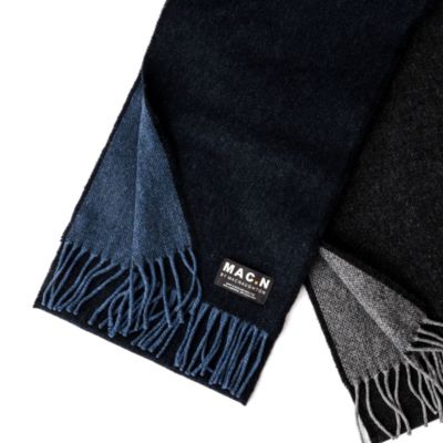 ノーリーズ グッドマン（NOLLEY’S goodman）/【MAC．N/マックエヌ】Lambswool Dual Scarf 25 NOLLEY'S goodman(ノーリーズグッドマン)の【MAC.N/マックエヌ