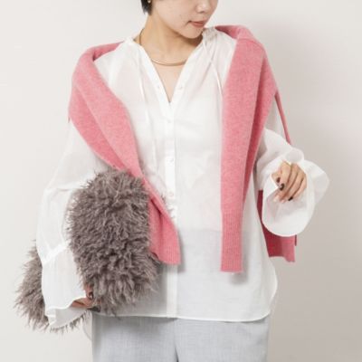 セカンドノーリーズ（2nd NOLLEY’S）/ウォッシャブルシアーコットンフリル襟ブラウス NOLLEY'S(ノーリーズ)のウォッシャブルシアーコットンフリル襟ブラウス