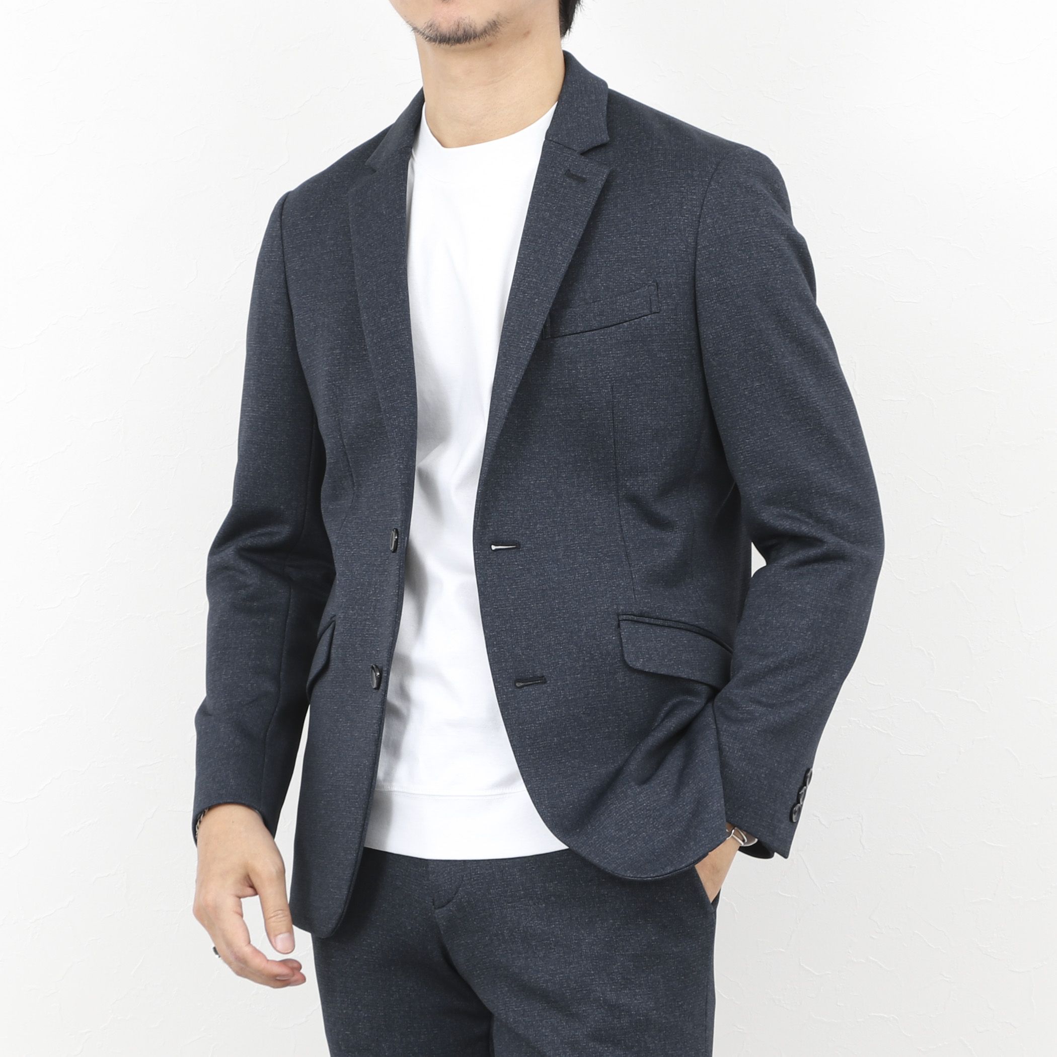 Stutostein(シュテットシュタイン)/《ビジカジ/セットアップ対応》CORDURA 裏起毛ウォッシャブルストレッチジャケット 25AW