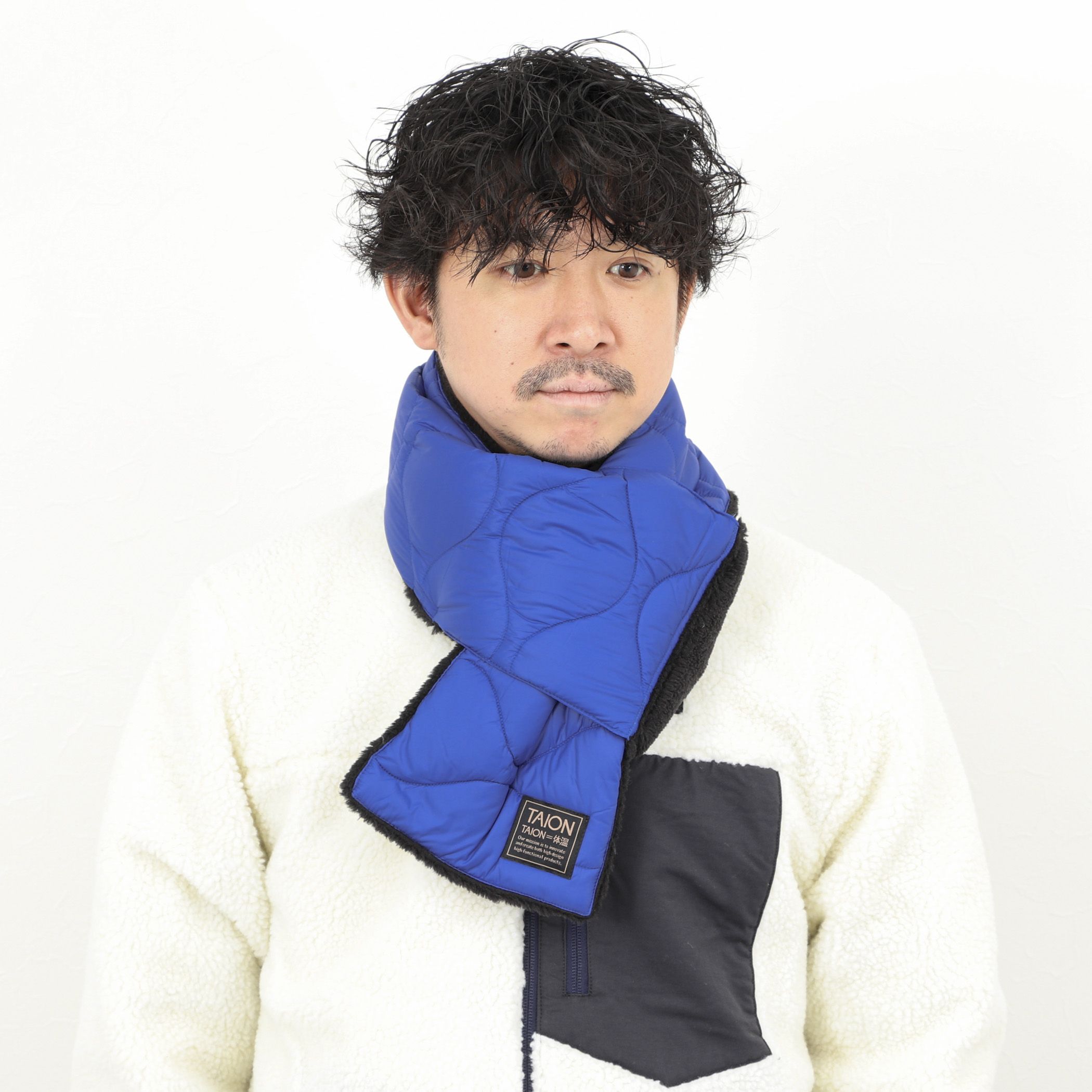 NOLLEY’S goodman(ノーリーズグッドマン)/【TAION / タイオン】MILITARY R/S DOWN SCARF SOFT SHELL 17