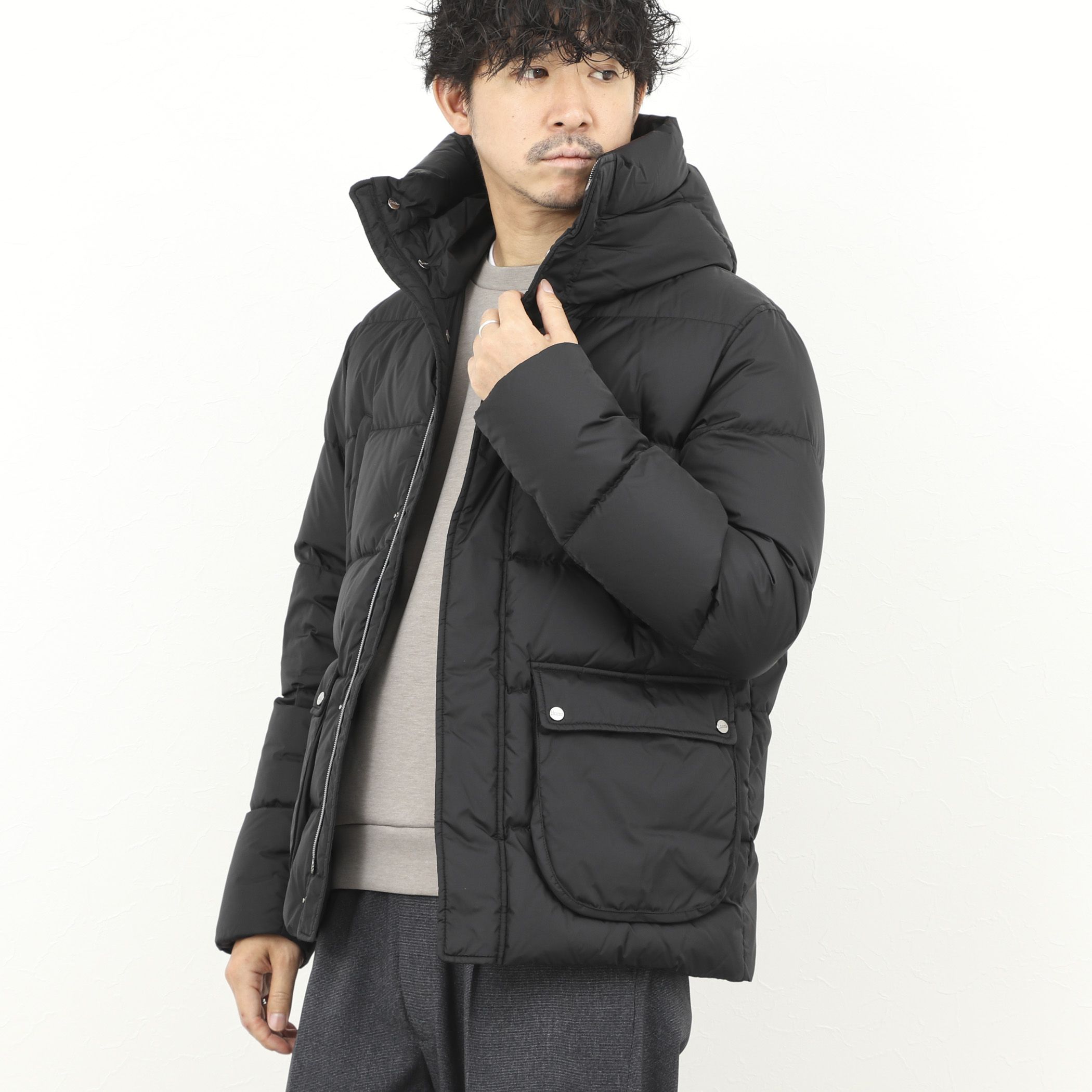 ѼHAPPY PLUS STORE㤨NOLLEYS goodman(Ρ꡼åɥޥ/HERNO/إΡHOOD DOWN JACKET աɥ󥸥㥱å 25AWפβǤʤ159,500ߤˤʤޤ