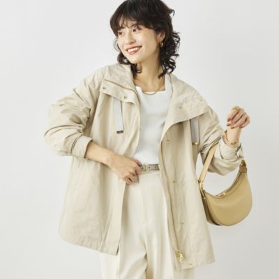 NOLLEY'S(ノーリーズ)のウォッシャブル2WAY撥水フーテッドブルゾン通販