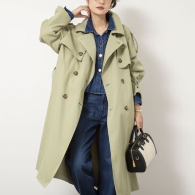 新品　NOLLEY'S ノーリーズ　トレンチコート NOLLEY'S(ノーリーズ)のNMPウォッシャブルロングトレンチコート通販