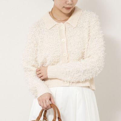 NOLLEY'S sophi(ノーリーズソフィー)の《手洗い可能》ファンシーヤーン