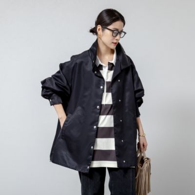 　【MAQWEL/マクウェル】スタンドネックコーチジャケット