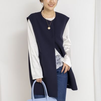 NOLLEY'S(ノーリーズ)のウォッシャブル撥水トリプルクロスジレ通販