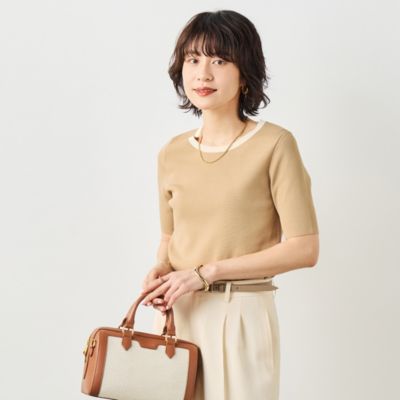 ノーリーズソフィー　アンサンブル 楽天市場】《アンサンブル対応》《手洗い可能》ウール100クルーネック