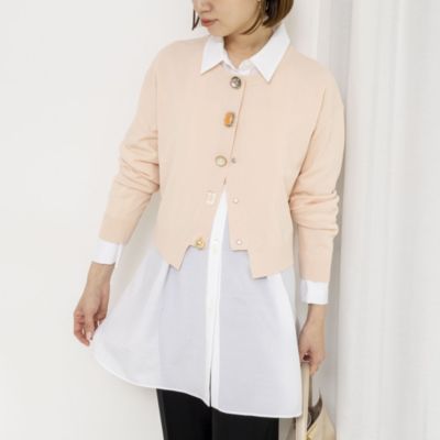 《手洗い可能》ランダムビジューカーディガン