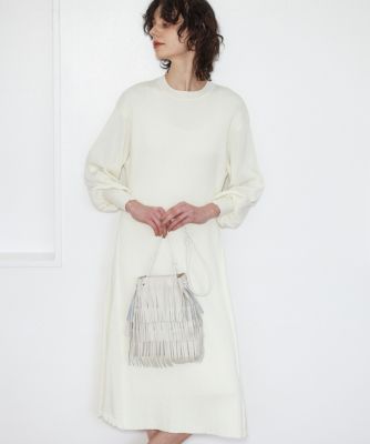 Clear Impression クリアインプレッション のパフスリーブニットワンピース通販 集英社happy Plus Store