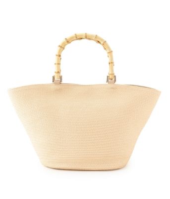 Rope Picnic ロペピクニック のバンブーハンドルバスケットバッグ通販 Mirabella ミラベラ デザイナーズブランド正規通販