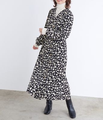 ジョブ 文化 胚 アダムエロペ 花 柄 ワンピース P Shunka Jp