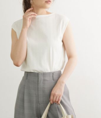 Rope Picnic ロペピクニック の 汗染み防止 ランダムテレコノースリトップス通販 Shop Marisol ショップマリソル
