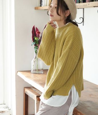 Rope Picnic ロペピクニック の Web限定 ビッグシルエットニット通販 集英社happy Plus Store