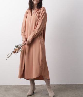 Vis ビス のバンドカラーシャツワンピース通販 集英社happy Plus Store