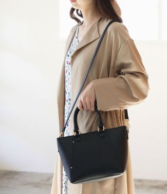 Rope Picnic ロペピクニック の 軽量 フロントポケットミドルトート ショルダーバッグ通販 集英社happy Plus Store