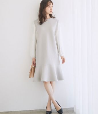 Vis ビス の Web限定 袖ボリューム裾フレアワンピース通販 集英社happy Plus Store