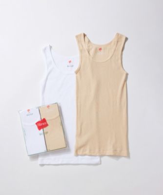 Adam Et Rope アダム エ ロペ の Hanes For Biotop 2pリブタンクトップ通販 集英社happy Plus Store