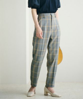 VIS(ビス)の【Washable・EASY CARE】エコウールタッチテーパードパンツ【sustainable】通販 eclat  premium（エクラプレミアム）