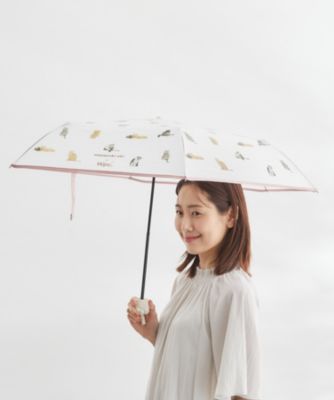 集英社HAPPY PLUS STOREROPE’ PICNIC（ロペピクニック）/沖昌之さん×Wpc/プラスティックアンブレにゃん折り畳み雨傘