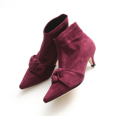 Au Bannister オゥ バニスター のポインテッドリボンショートブーツアウトレット通販 集英社happy Plus Store Outlet セール情報