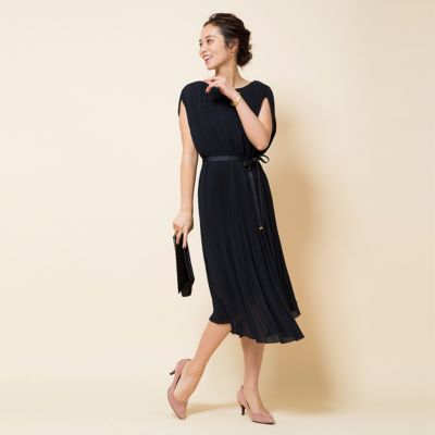 Rouge Vif ルージュ ヴィフ のプリーツフレアワンピース通販 集英社happy Plus Store