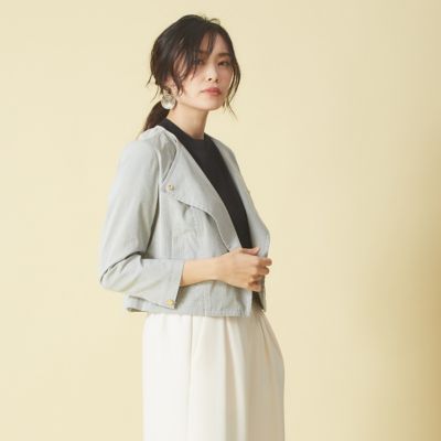 レディースのブルゾン Lee リー 公式通販 30代 40代の きれいめ大人カジュアル と 上質で豊かな暮らし を提案する通販 サイト Leeマルシェ