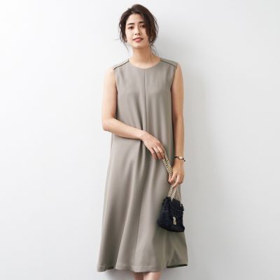 Rouge Vif ルージュ ヴィフ のａラインフレアワンピース通販 Leeマルシェ