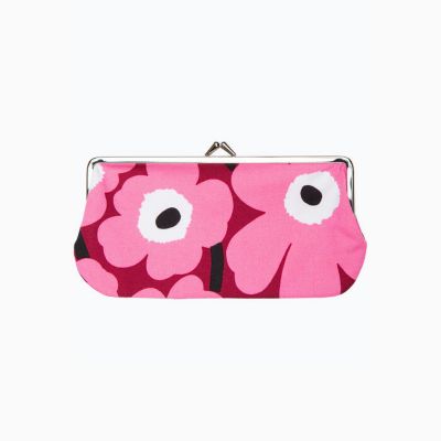 Marimekko マリメッコ のmini Unikko Silmalasi Kukkaro がま口ポーチ通販 集英社happy Plus Store