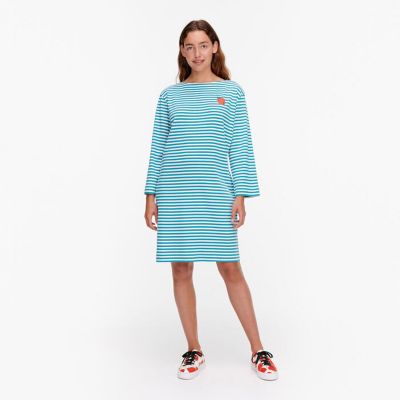 Marimekko マリメッコ のnauttia Mansikka Placement ワンピース通販 Leeマルシェ