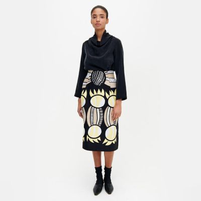 Marimekko Lind Pannukakkua Ja Mansikkahilloa スカート