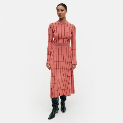 Marimekko(マリメッコ)のKarnappi Tiiliskivi ニットスカート通販