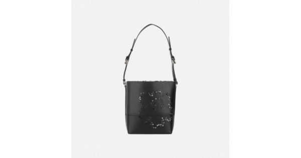 Marimekko Imprint Small Bucket Unikko Black 1